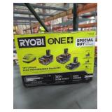 Ryobi 18v lithium high performance starter kit