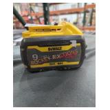 DeWalt 20v/60v flex volt 9 ah battery