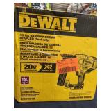 DeWalt 18 GA narrow crown stapler