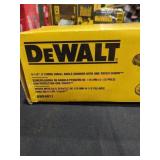 DeWalt 4-1/2" small angle grinder with one-touch