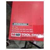 Milwaukee M18 18" FanSold As Is Where Is No