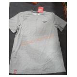 Milwaukee Hybrid Short Sleeve Medium Gray Tee