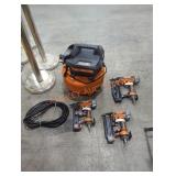 Ridgid Air Compressor + 3 Tool Combo Kit