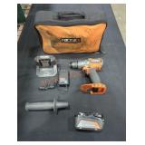 Ridgid 18V 1/2" Hammer Drill/Driver Kit