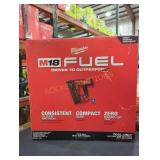 Milwaukee M18 16 ga angled finish nailer