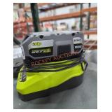Ryobi 18v 4 ah battery and charger