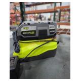 Ryobi 18v 4 ah battery and charger