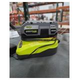 Ryobi 18v 4 ah battery and charger