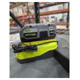 Ryobi 18v 4 ah battery and charger