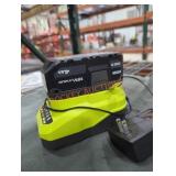 Ryobi 18v 4 ah battery and charger