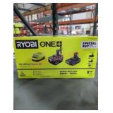 Ryobi 18v lithium starter kit