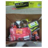 Box Lot of Assorted Tools