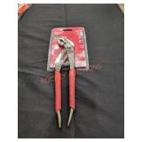 Milwaukee 10" V-jaw pliers