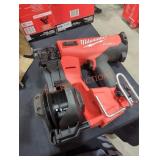 Milwaukee M18 coil roofing nailer