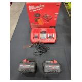 Milwaukee M18 Forge XC8.0 Dual Battery Starter Kit