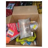 Box Lot Assorted Tools And Accessories