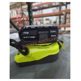 Ryobi 18v 4 ah battery and charger