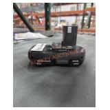 Ryobi 18v 2 ah battery