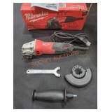 Milwaukee Corded 4-1/2" Small Angle Grinder