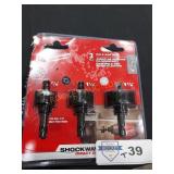 Milwaukee 3pc. Hole Saw Set