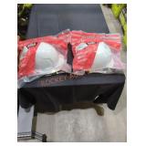 (2) Milwaukee 4PT Front Brim Vented Hard Hat