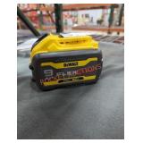 DeWalt 20v/60v flex volt 9 ah battery