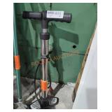 Husky bicycle floor pump