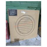 22" Round Gable Vent
