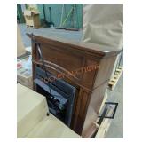 Propane Fireplace mantle