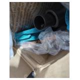 10 x 6.5 ft solar blue double sided umbrella