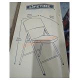 Lifetime folding banquet chairs