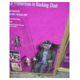 6.5 ft dead water led fisherman in rocking chair