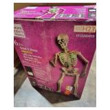 6.5ft Animated LED Skelly with LCD Eyes