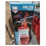 Shield pro series rechargeable fire extinguisher