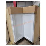 Corner Bade Cabinet approx 30"x30"