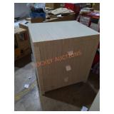 3 Drawer Natural Woven Stand