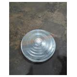 3 infinity lid 31 gal aluminum trash can lids