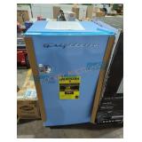 Frigidaire blue retro fridge