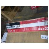 2 Everbilt Heavy Duty Tarps 16