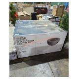 Hampton Bay 36" outdoor gas fire pit