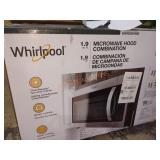 Whirlpool Microwave 1.9cu.ft  Hood Combo