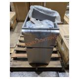 35 Qt. 50 lb. Stainless Steel Commercial Propane