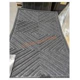 1 wiper diamond black 24" x 36" mat