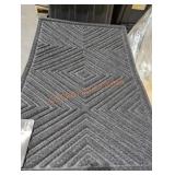 1 wiper diamond black 24" x 36" mat