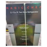 3.1 cu.ft. Two Door Refrigerator