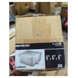 6" x 6" x 4" junction box