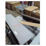 Queen size bed frame with drawers