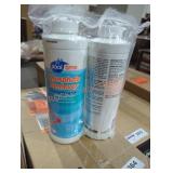 2 bottles phosphate remover for pools