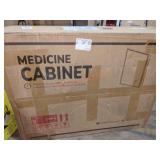Medicine Cabinet 21" x 27" in Silver