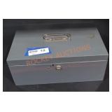 Grey Metal Cashbox
